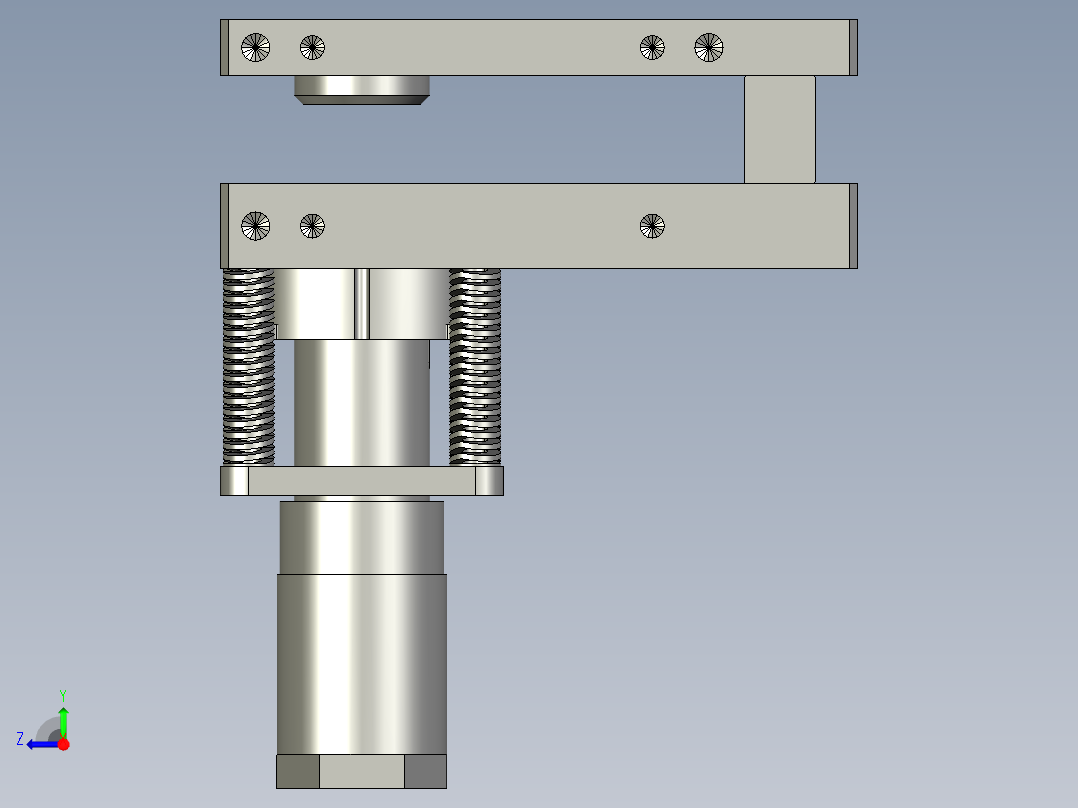 HW冲孔组NA410(辛格林)右视图
