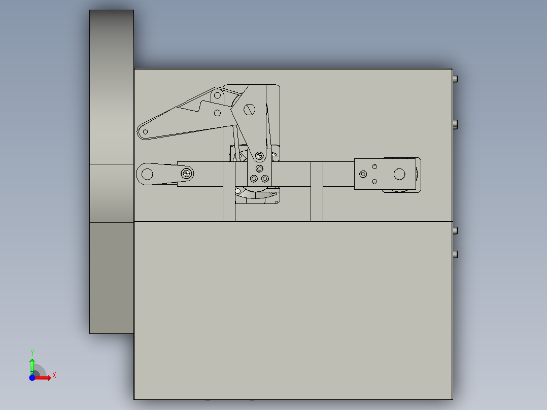 新型餐厅自动切菜机前视图