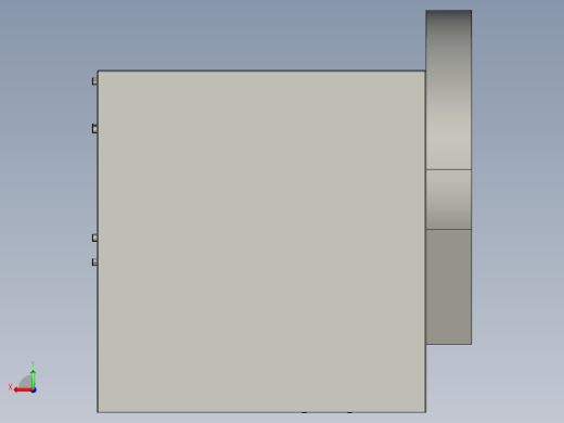 新型餐厅自动切菜机后视缩略图
