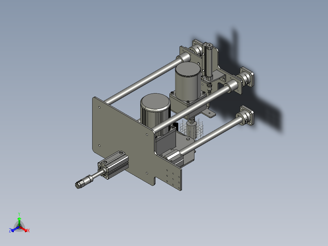 QX1-001-01-清洗机构主视图
