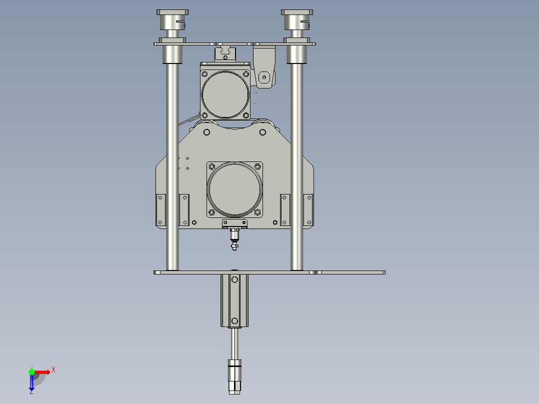 QX1-001-01-清洗机构俯视图