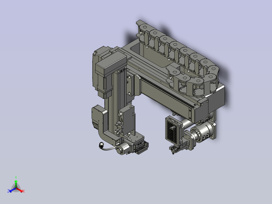 钢片吸取模组-S-1主视图