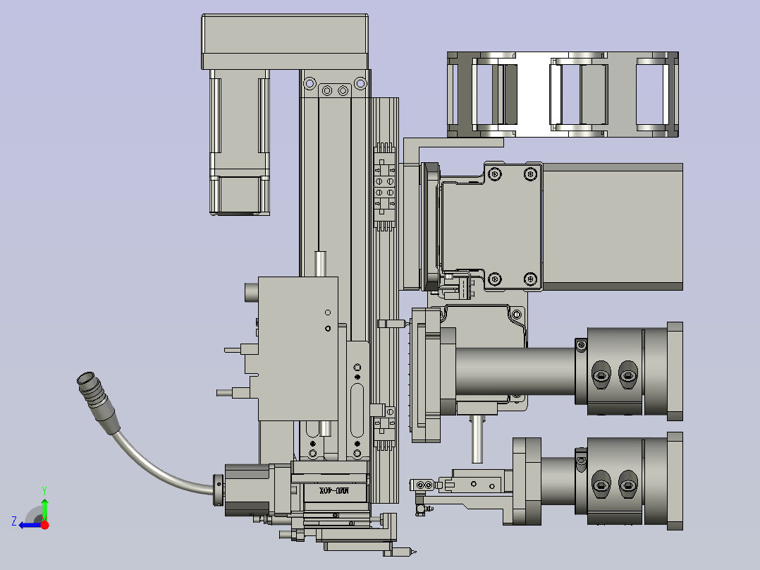 钢片吸取模组-S-1右视图