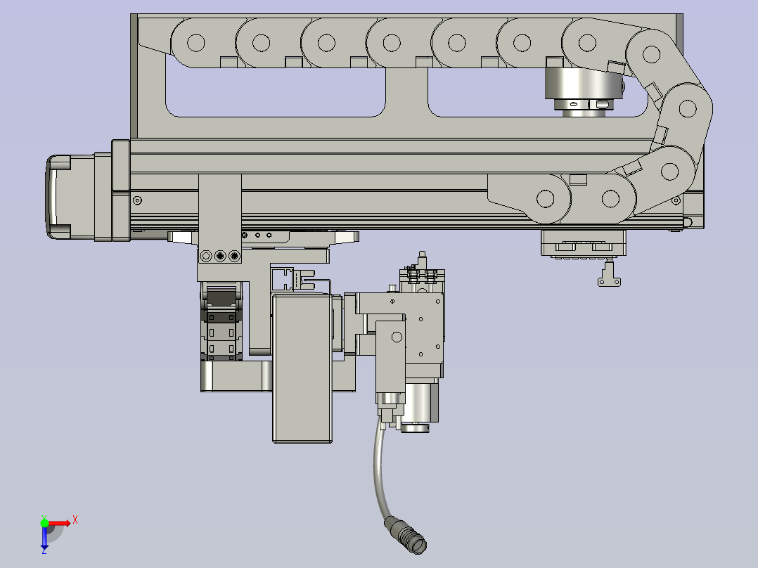钢片吸取模组-S-1俯视图
