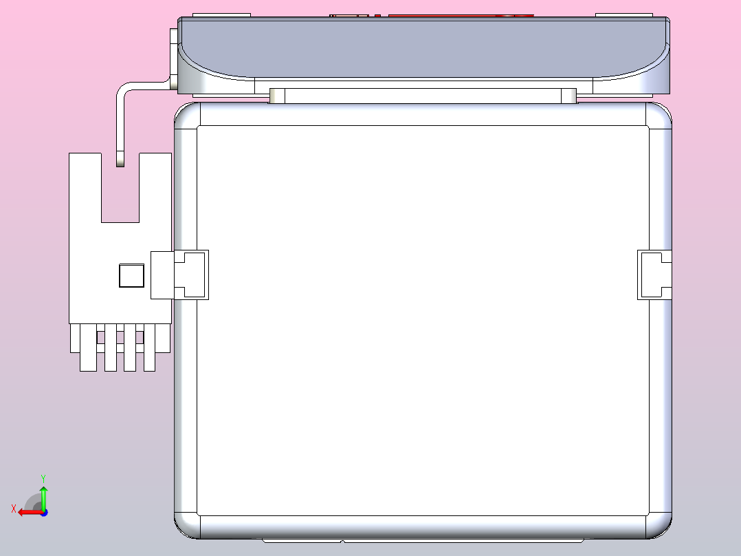 滚珠丝杠直线轴带导轨全封闭TPA-HCR-65S-1610C-L450-M-C-P10-N3后视图