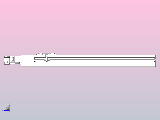 滚珠丝杠直线轴带导轨全封闭TPA-HCR-65S-1610C-L450-M-C-P10-N3右视缩略图