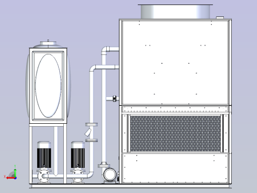 冷却塔 冷水机-- 1581500-110后视缩略图