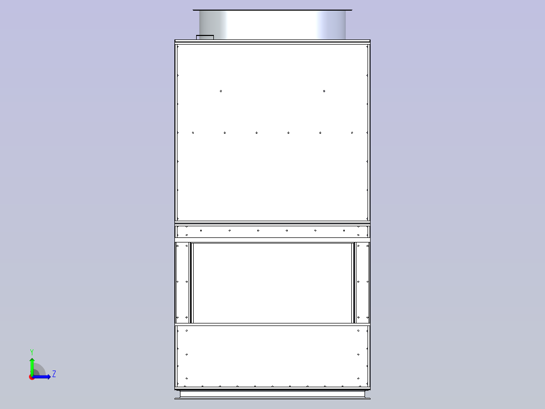 冷却塔 冷水机-- 1581500-110左视图