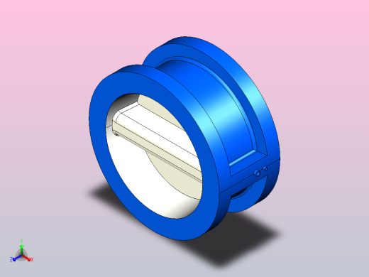 H76H╱Y╱F-PN1.0对夹双板止回阀[H76Y]200