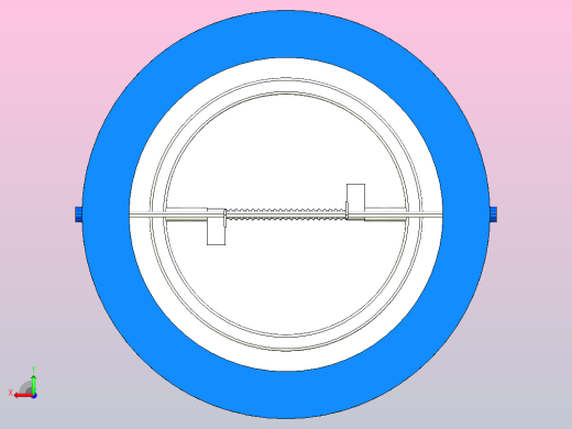 H76H╱Y╱F-PN1.0对夹双板止回阀[H76Y]200后视缩略图