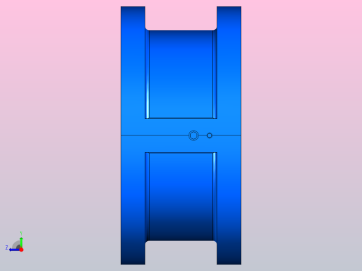 H76H╱Y╱F-PN1.0对夹双板止回阀[H76Y]200右视缩略图