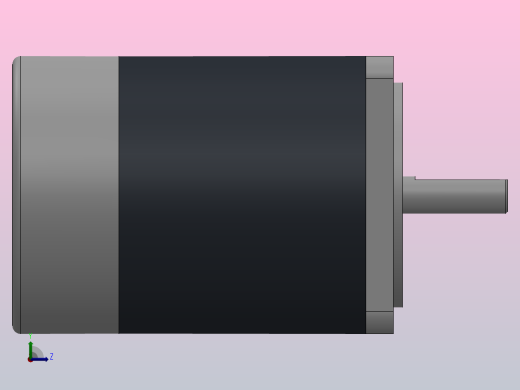 90DC(40W╱70W)微型直流基本型减速电机[90DC40GV24R16]左视缩略图
