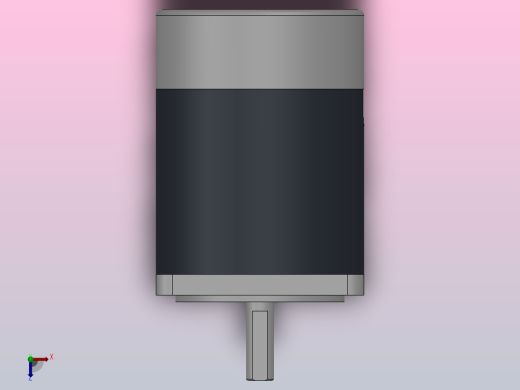 90DC(40W╱70W)微型直流基本型减速电机[90DC40GV24R16]俯视缩略图