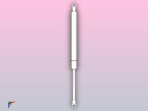 耐腐蚀型氮气弹簧[NSE-15-70-81.3]俯视缩略图