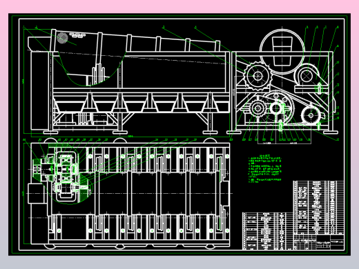 马铃薯筛选机结构设计 CAD+说明书