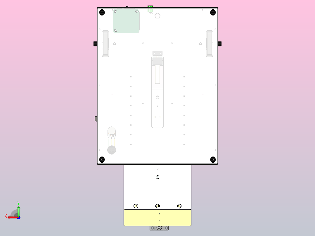 压装治具工装40后视图