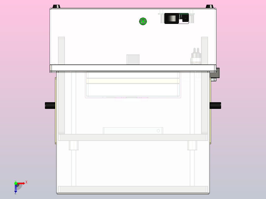 压装治具工装40俯视图