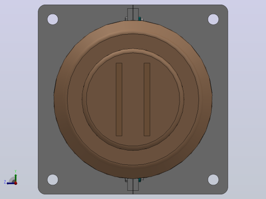 CB-CWB-CWW-35-40.5KV／800A-1000A-1250A户外高压穿墙套管[CWWB-35／2000]后视缩略图