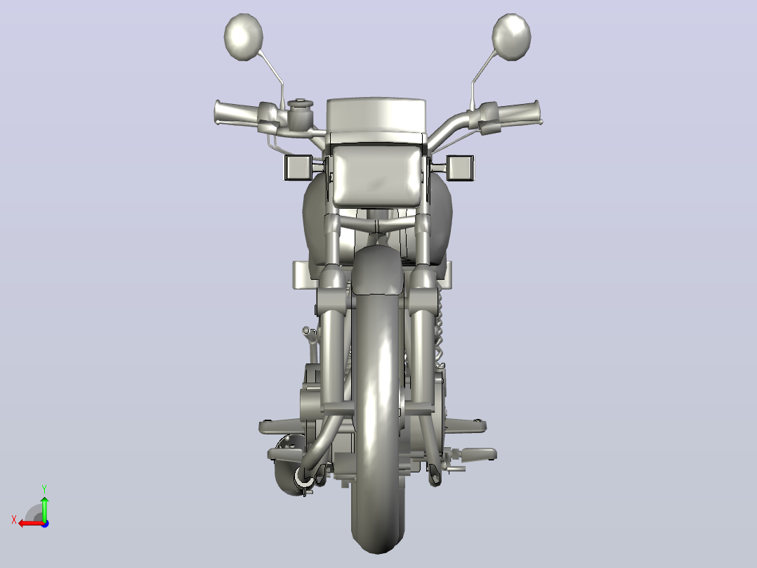 本田125_Honda 125 Asl摩托车后视图