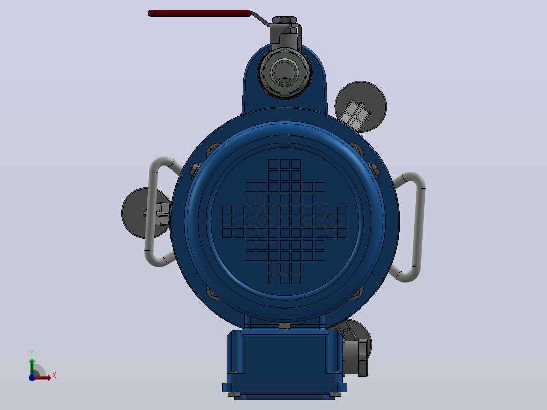 污水提升泵Bomba sumergible GC_26024_015型，前视图