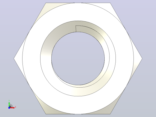 DIN_EN_ISO_4032_Hexagon_Nut_4.ipt六角螺母前视缩略图
