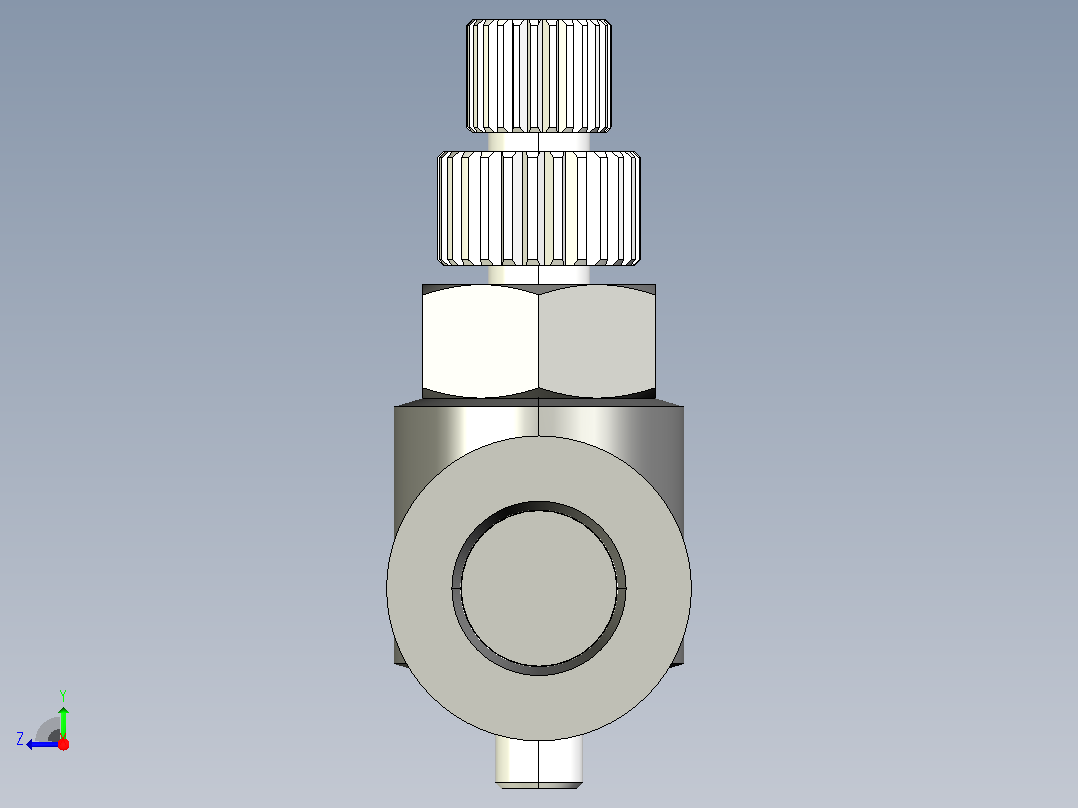 MSE-C(Mini Elbow)塑体插入式管接头[013094103] (2)右视图