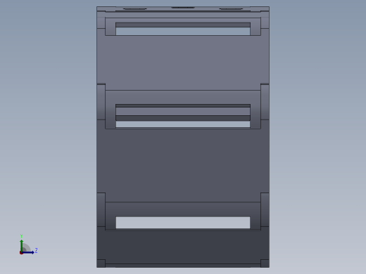 内高15内侧打开型TB半封闭式拖链[DSL15HTB-15-40-R28-20-A1]左视缩略图