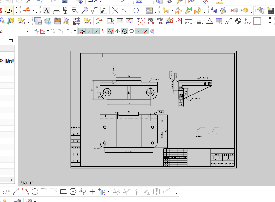 滑轮组模型与工程图