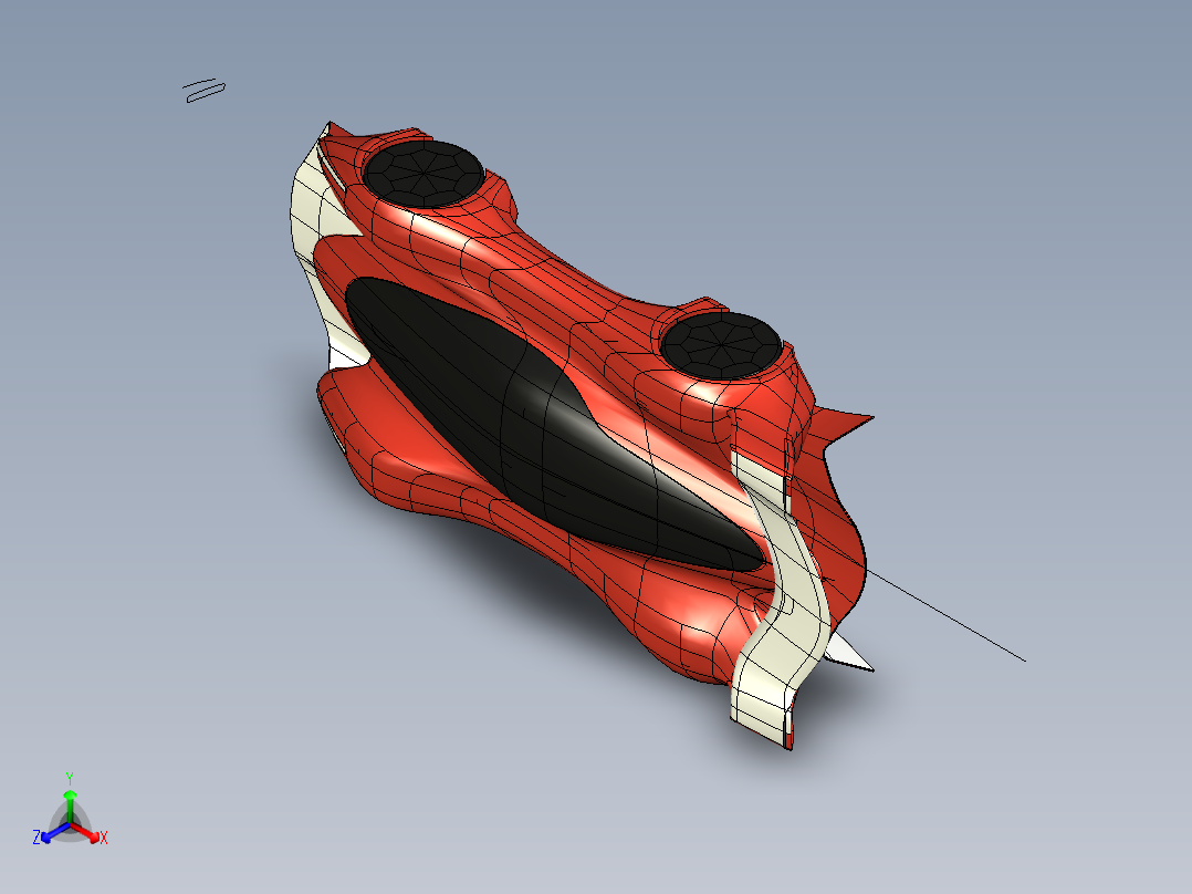 法拉利F50概念设计模型