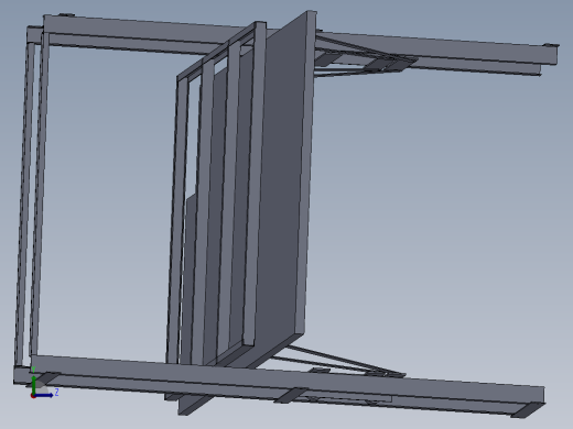 升降平台简易左视缩略图