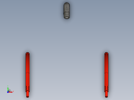 机场救援车拼装玩具模型3D图纸 Inventor设计 附STP格式(1)前视缩略图