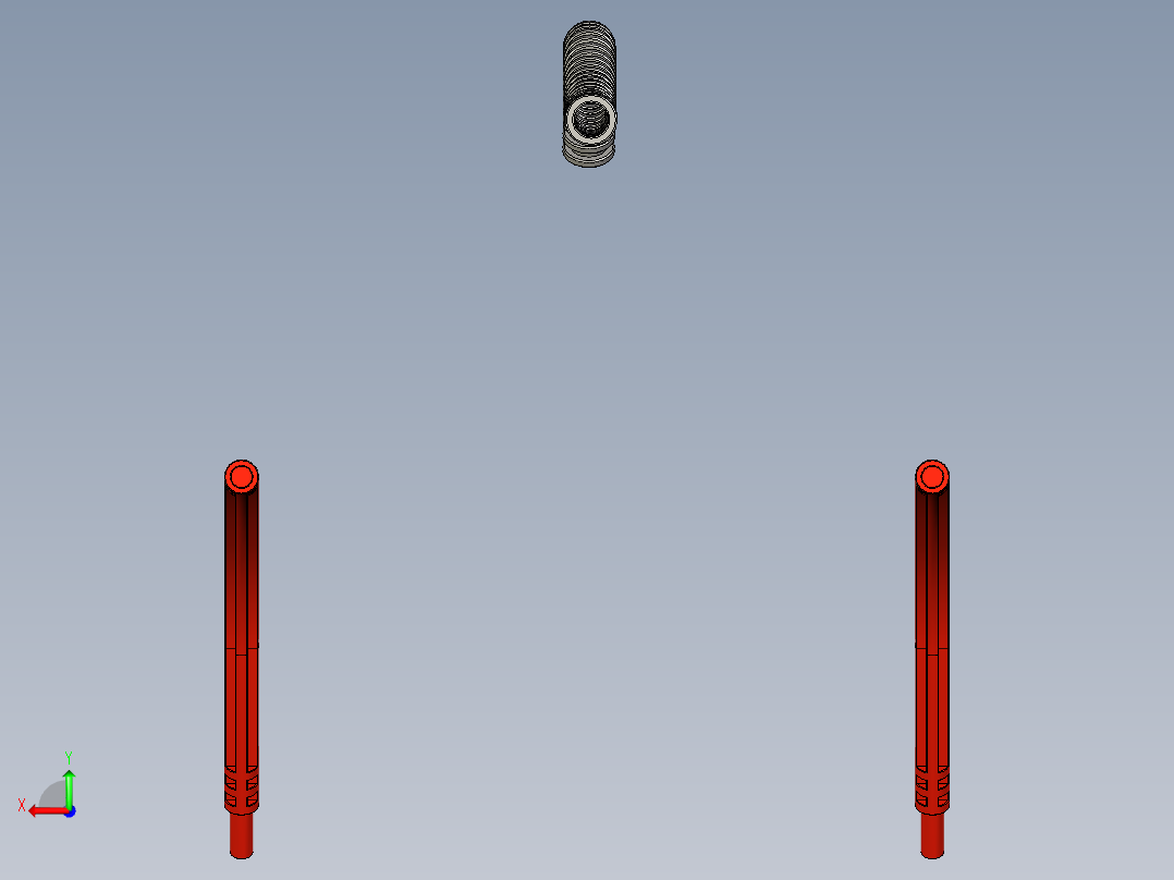 机场救援车拼装玩具模型3D图纸 Inventor设计 附STP格式(1)后视图