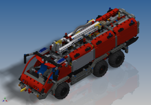 机场救援车拼装玩具模型3D图纸 Inventor设计 附STP格式(1)缩略图