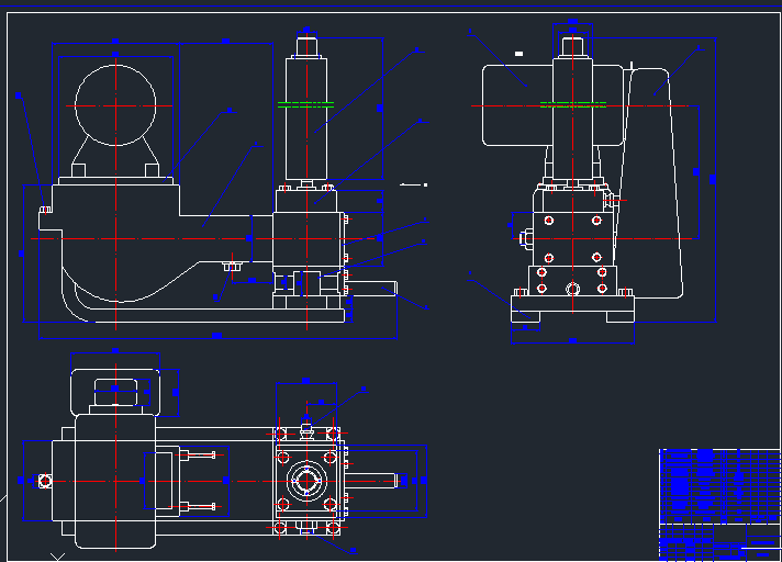 XQB小型泥浆泵的结构设计(论文+DWG图纸)