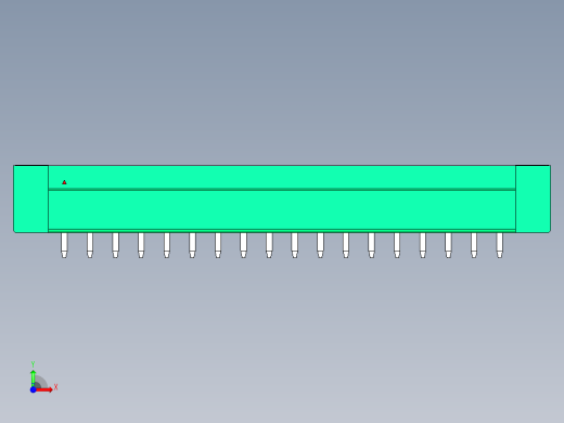 DEGSON 15EDG（公头） 3.5mm 螺钉锁紧，插拔式接线端子 FullPack-15EDGVM-3.5-18P-14-00AH前视缩略图
