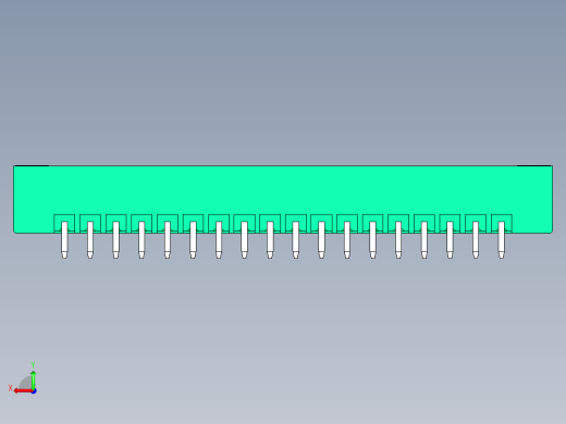 DEGSON 15EDG（公头） 3.5mm 螺钉锁紧，插拔式接线端子 FullPack-15EDGVM-3.5-18P-14-00AH后视缩略图