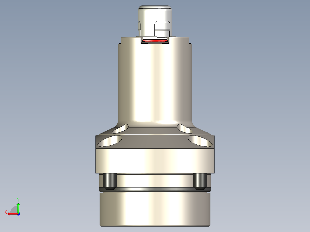KOSMEKSFA2000-M2A-130-H50多系列多零件图纸模型多系列多零件图纸模型后视图