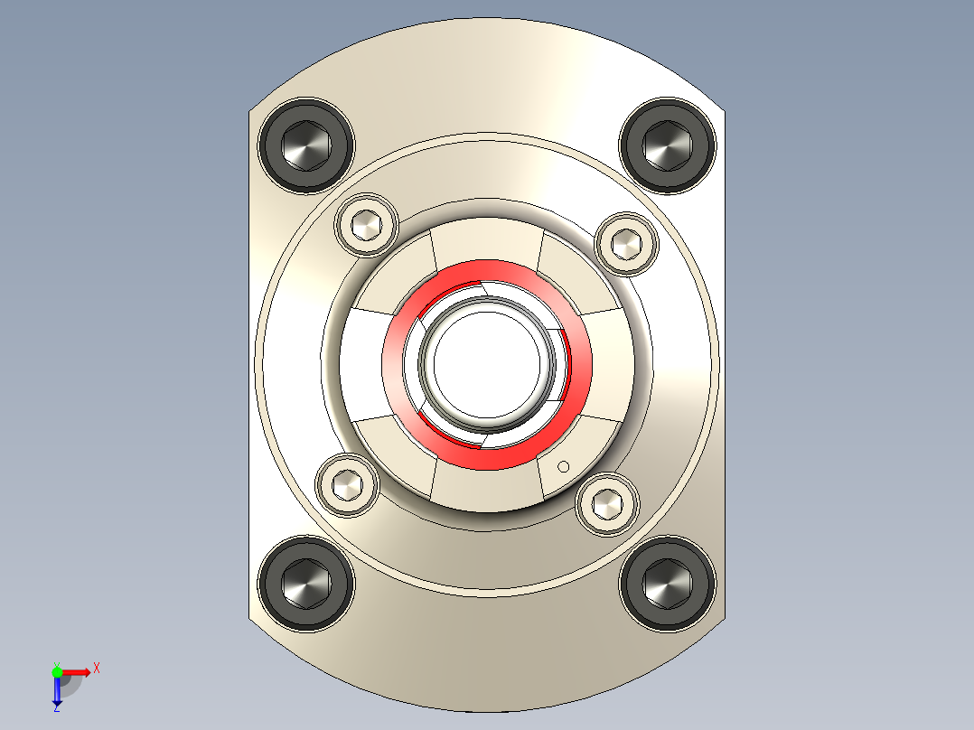 KOSMEKSFA2000-M2A-130-H50多系列多零件图纸模型多系列多零件图纸模型俯视图