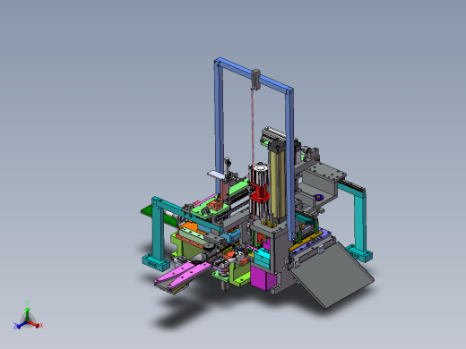 滚子链切割和铆钉机