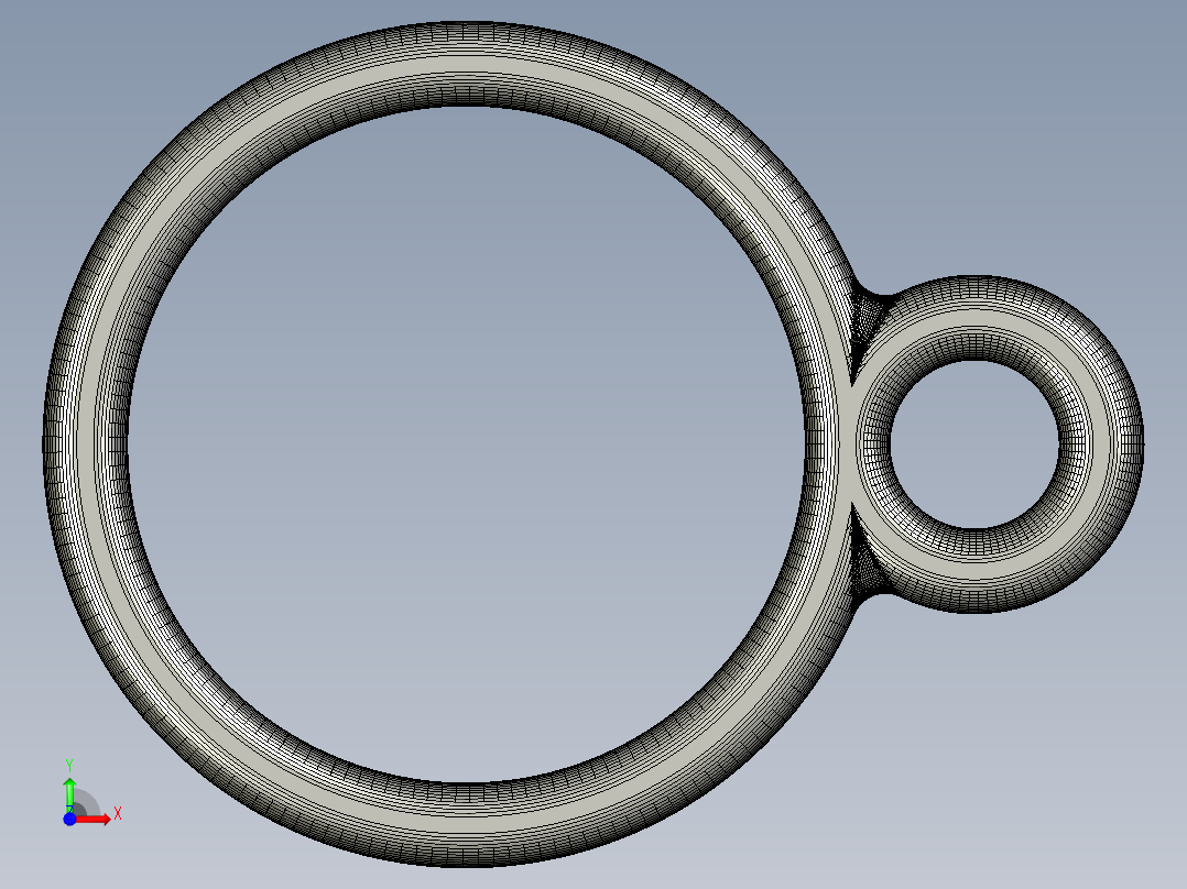Gyroman旋转飞轮行走机器人玩具3D打印图纸 stl格式前视图