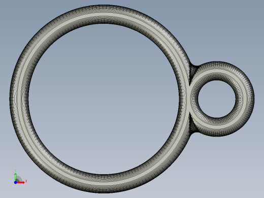 Gyroman旋转飞轮行走机器人玩具3D打印图纸 stl格式前视缩略图