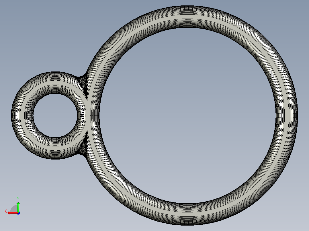 Gyroman旋转飞轮行走机器人玩具3D打印图纸 stl格式后视图