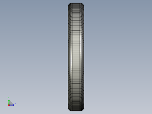 Gyroman旋转飞轮行走机器人玩具3D打印图纸 stl格式左视缩略图