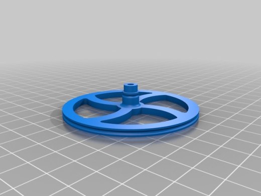 Gyroman旋转飞轮行走机器人玩具3D打印图纸 stl格式缩略图