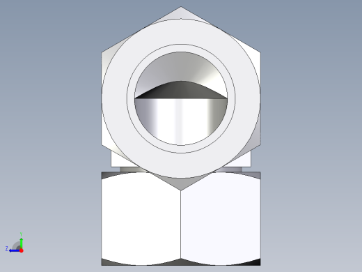 卡套式工业通用硬管接头EO_Swivel_nut_elbow_EW28LCF右视缩略图