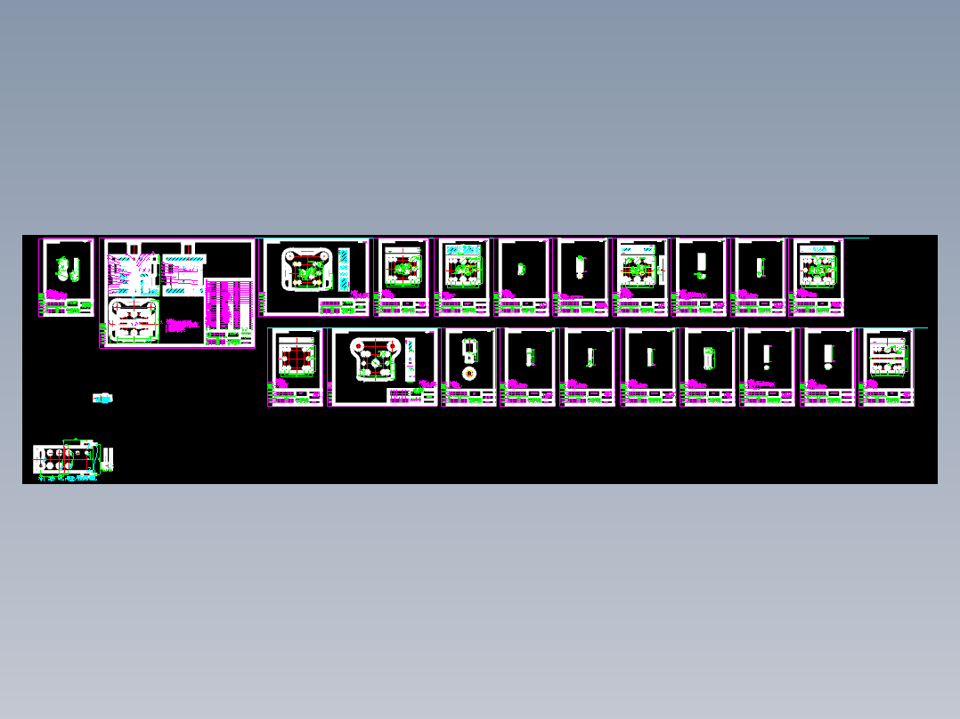 阳极焊片级进模设计