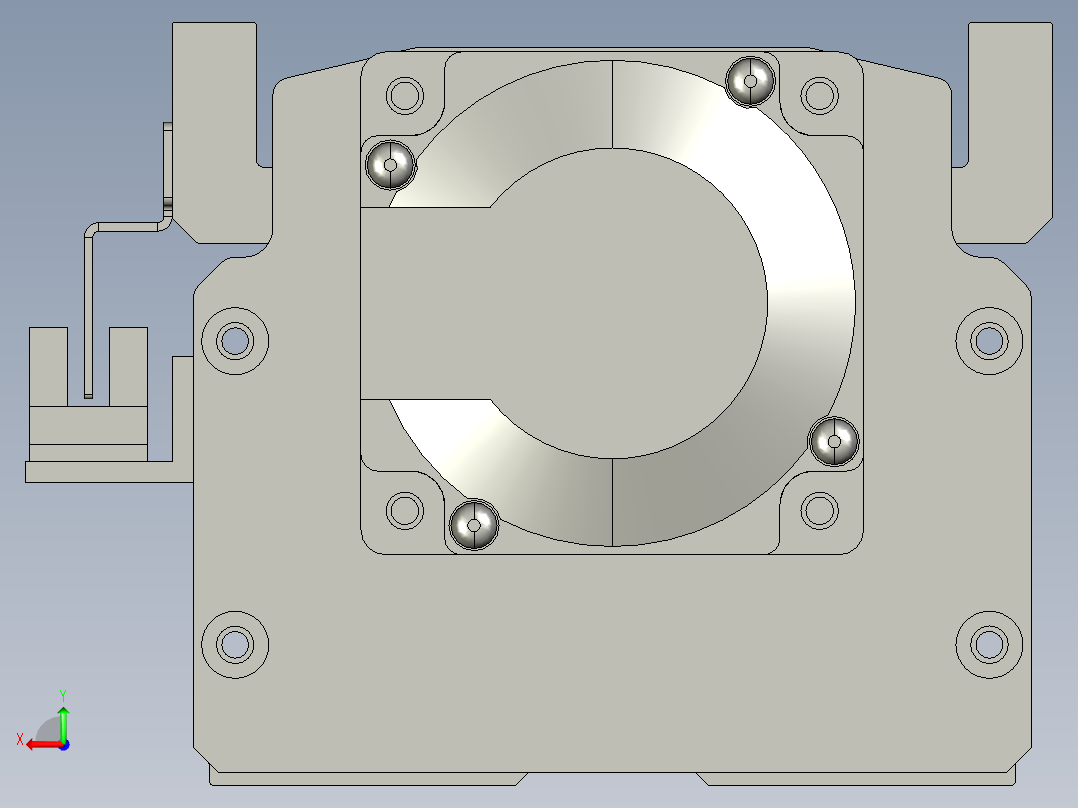 半封闭丝杆滑台MT100BS.L#.1050.BC.P20.C3后视图