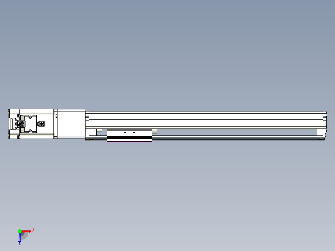 威洛博QF系列模组QF10-Lxx-C-S300-BC-ZP40-C3俯视图