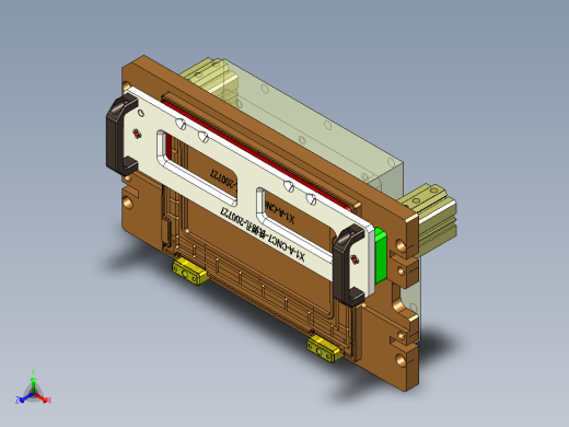 X1-A-笔记本CNC工装夹具三维模型CNC7-200727正等轴测缩略图