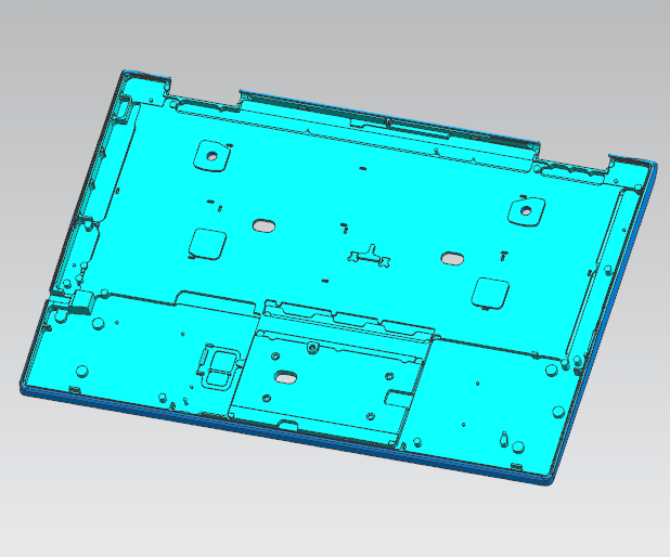 笔记本外壳螺丝柱位置度检具
